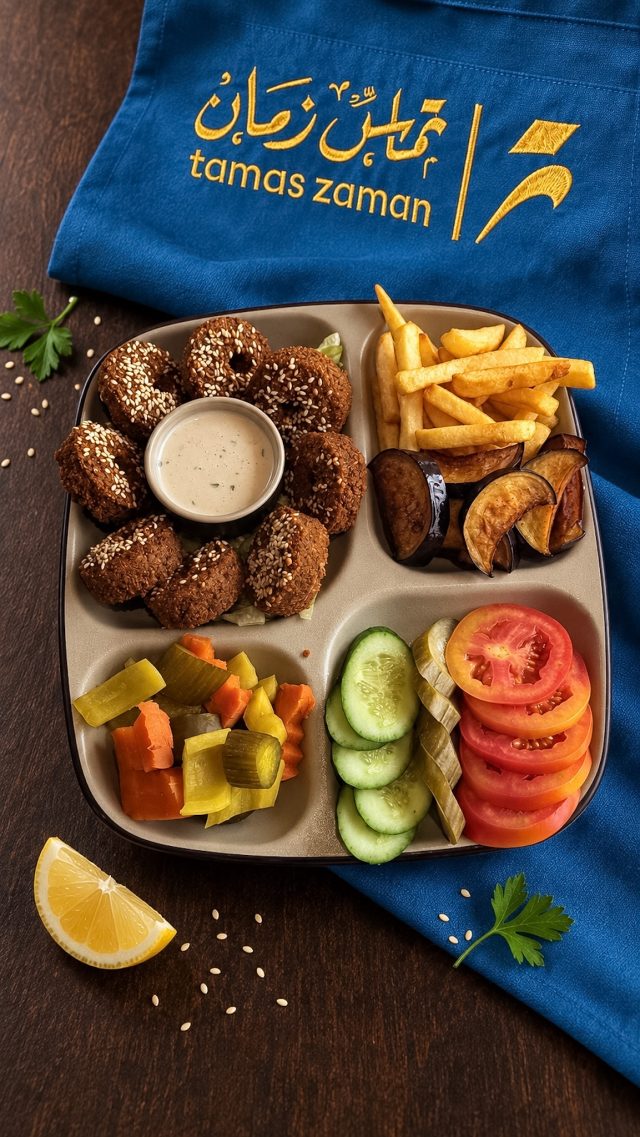 صحن فلافل
